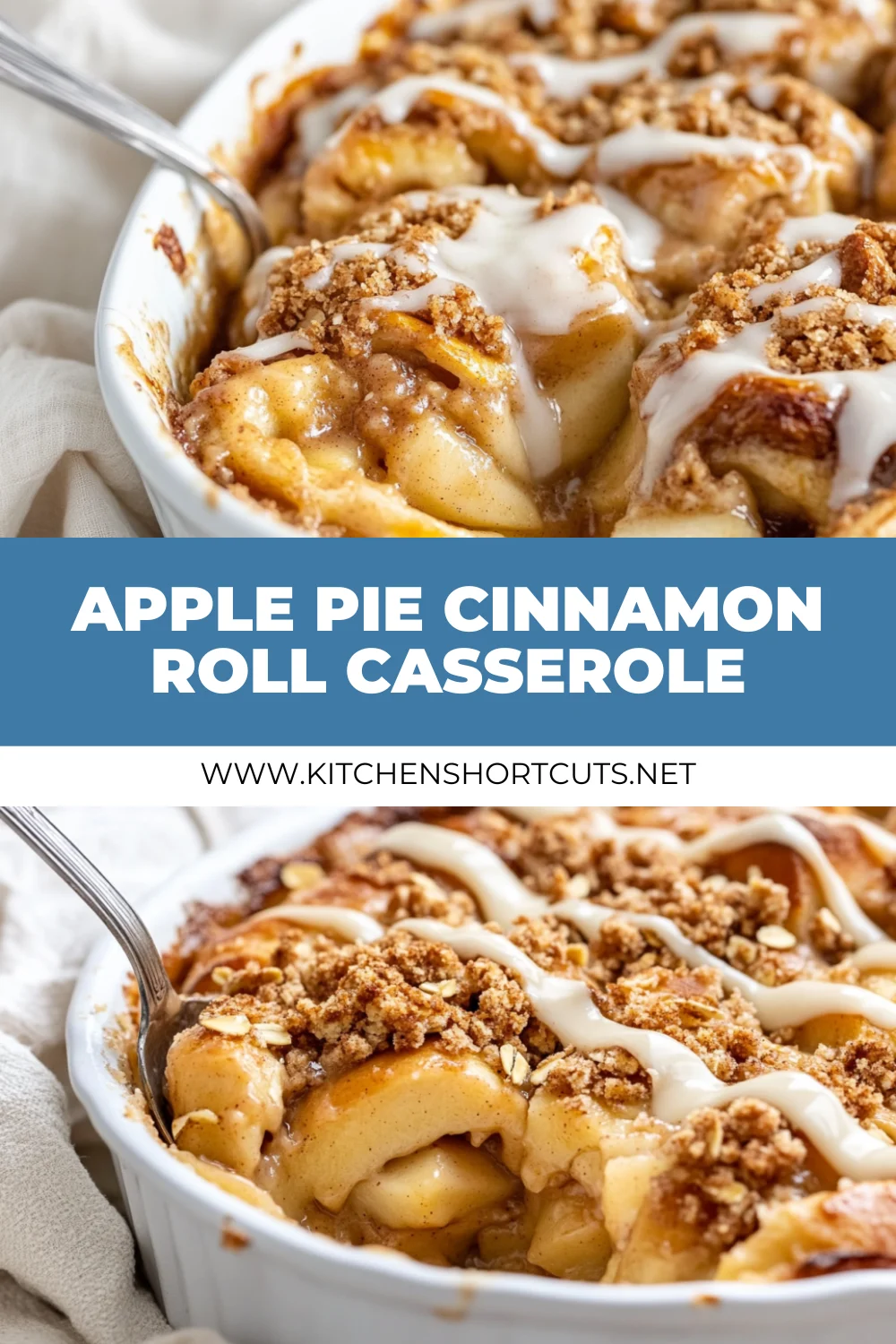Easy Apple Cinnamon Roll Casserole Recipe – Perfect for Breakfast or Dessert! apple cinnamon roll casserole