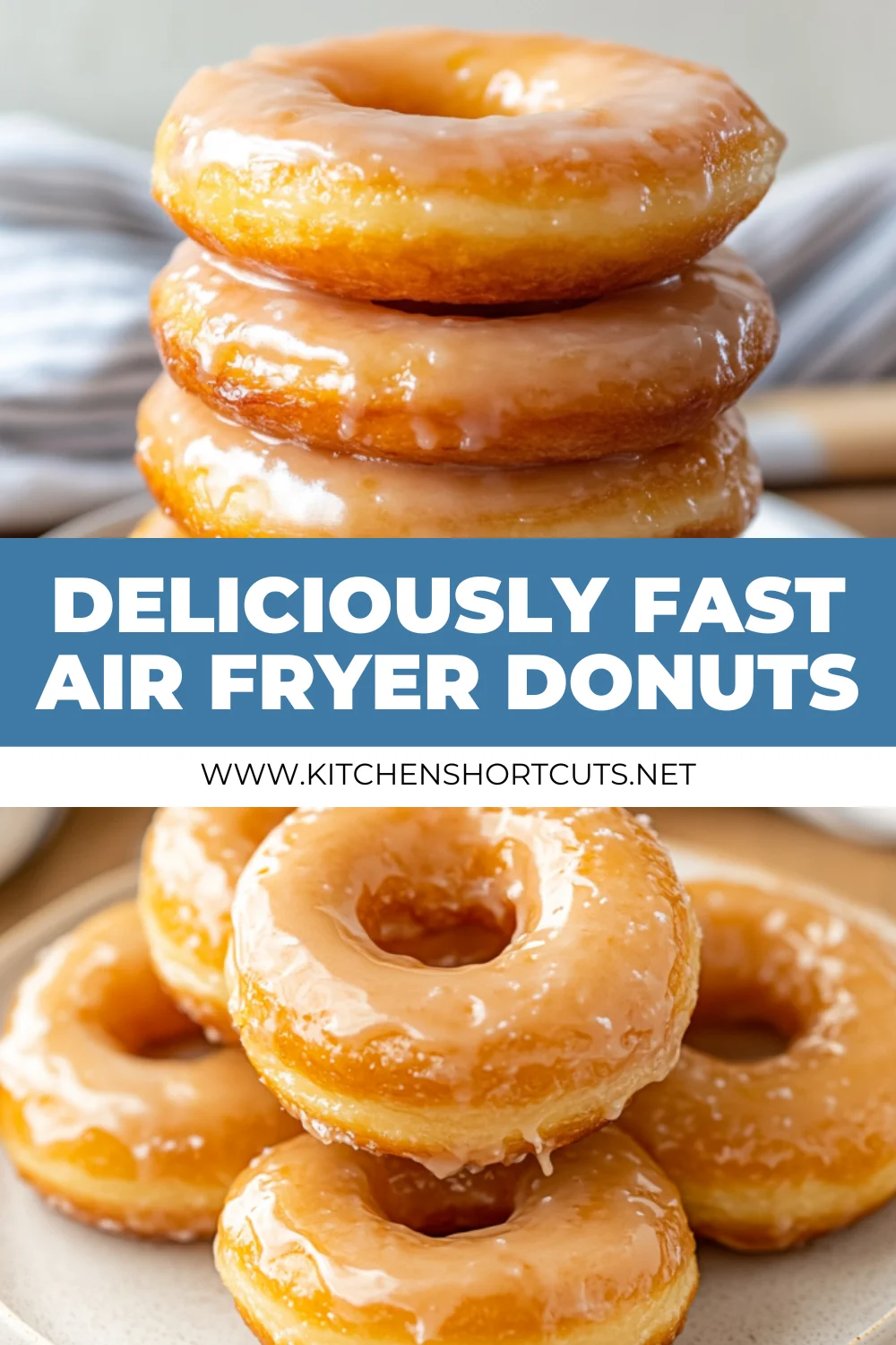 air fryer glazed donuts