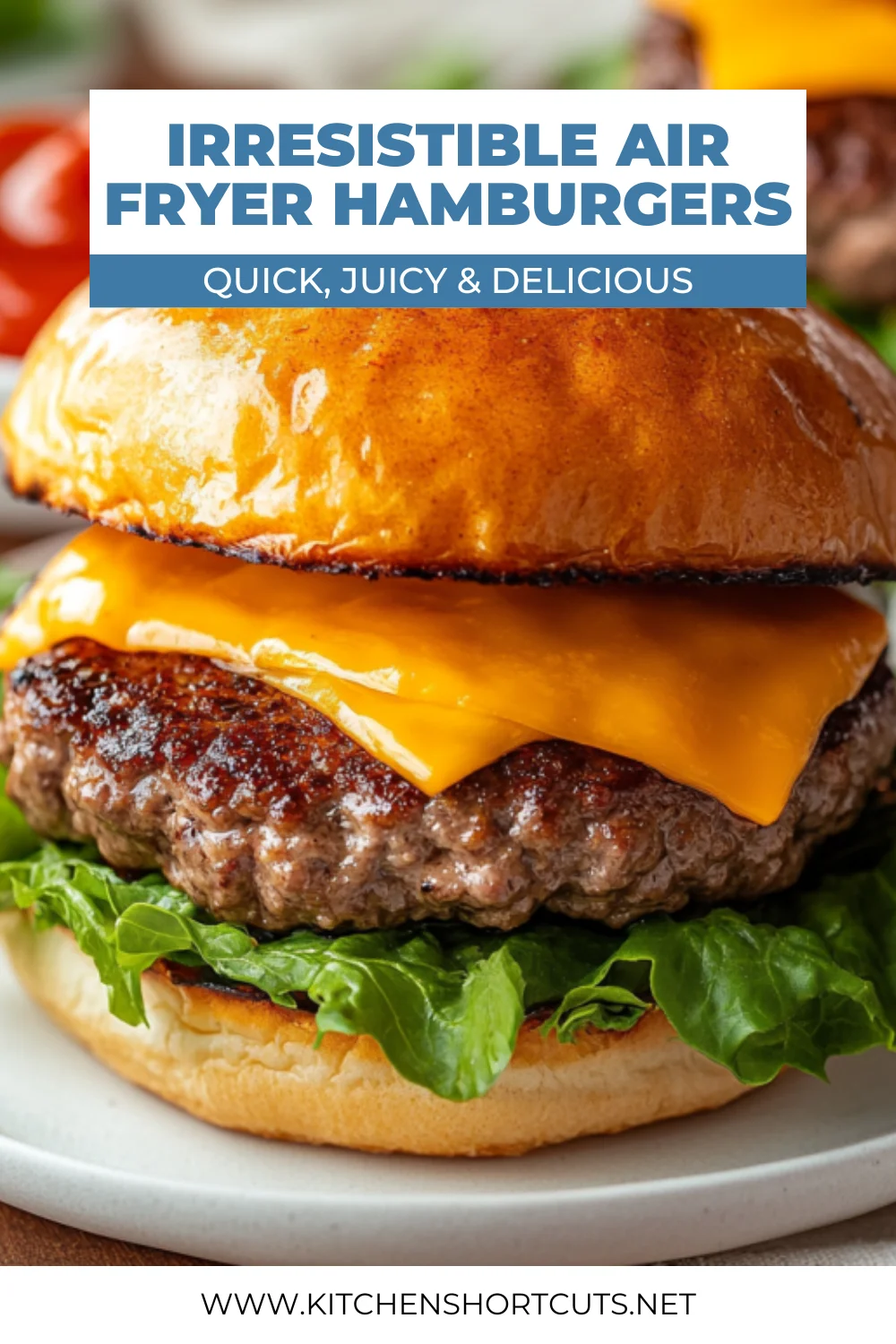 air fryer hamburgers