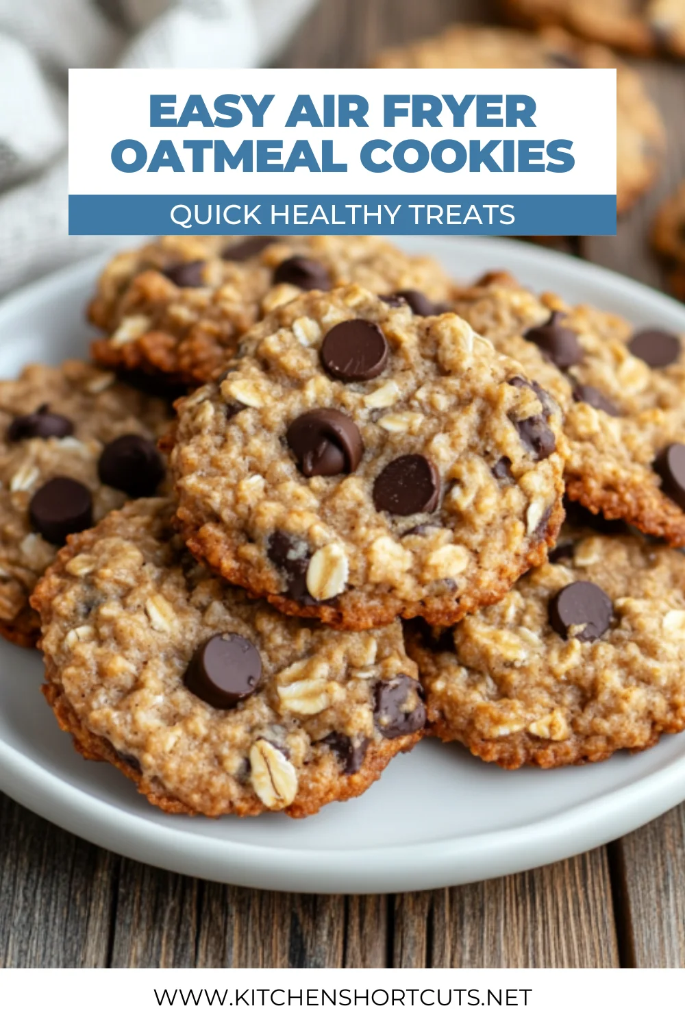 Air Fryer Oatmeal Cookies