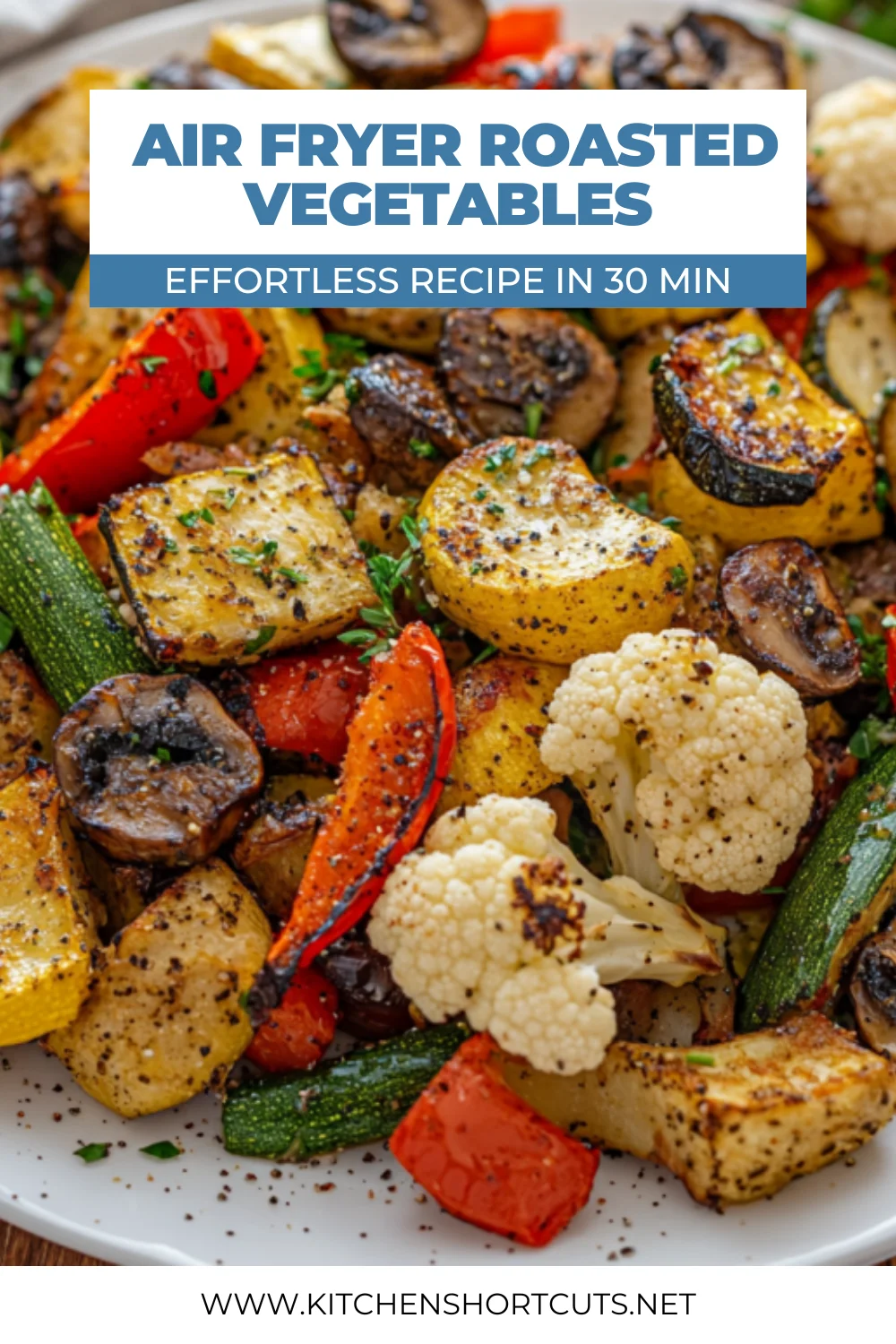 air fryer roasted vegetables