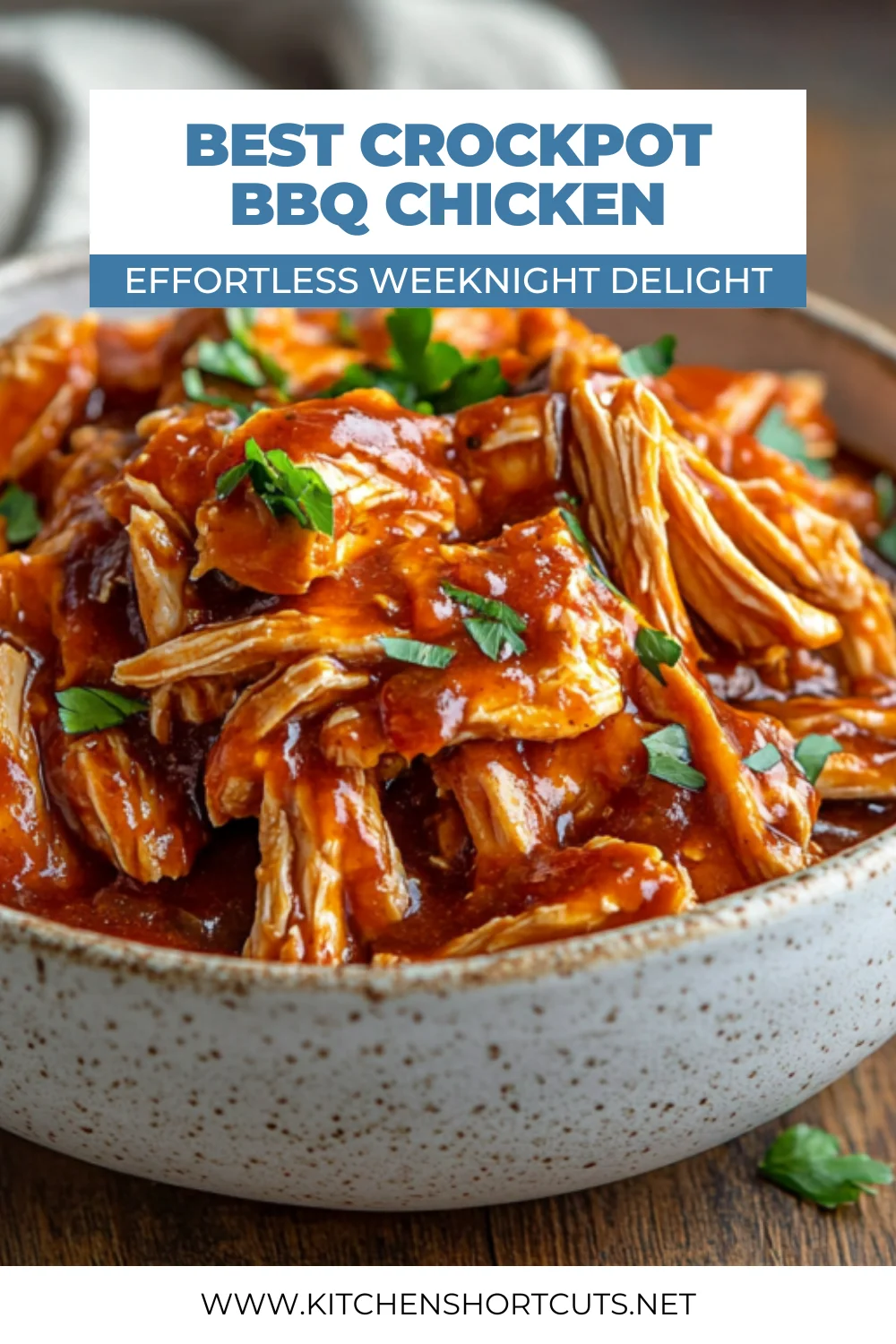 Best Crockpot BBQ Chicken