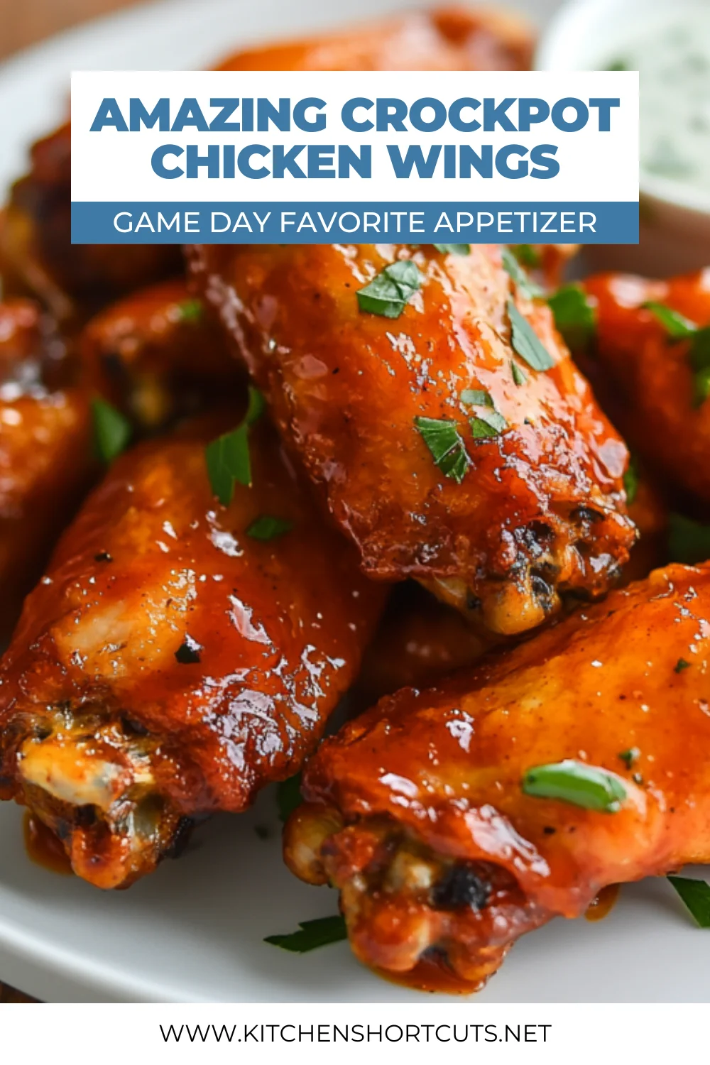 Crockpot Buffalo Chicken Wings