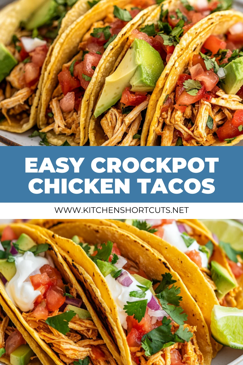 crockpot chicken tacos