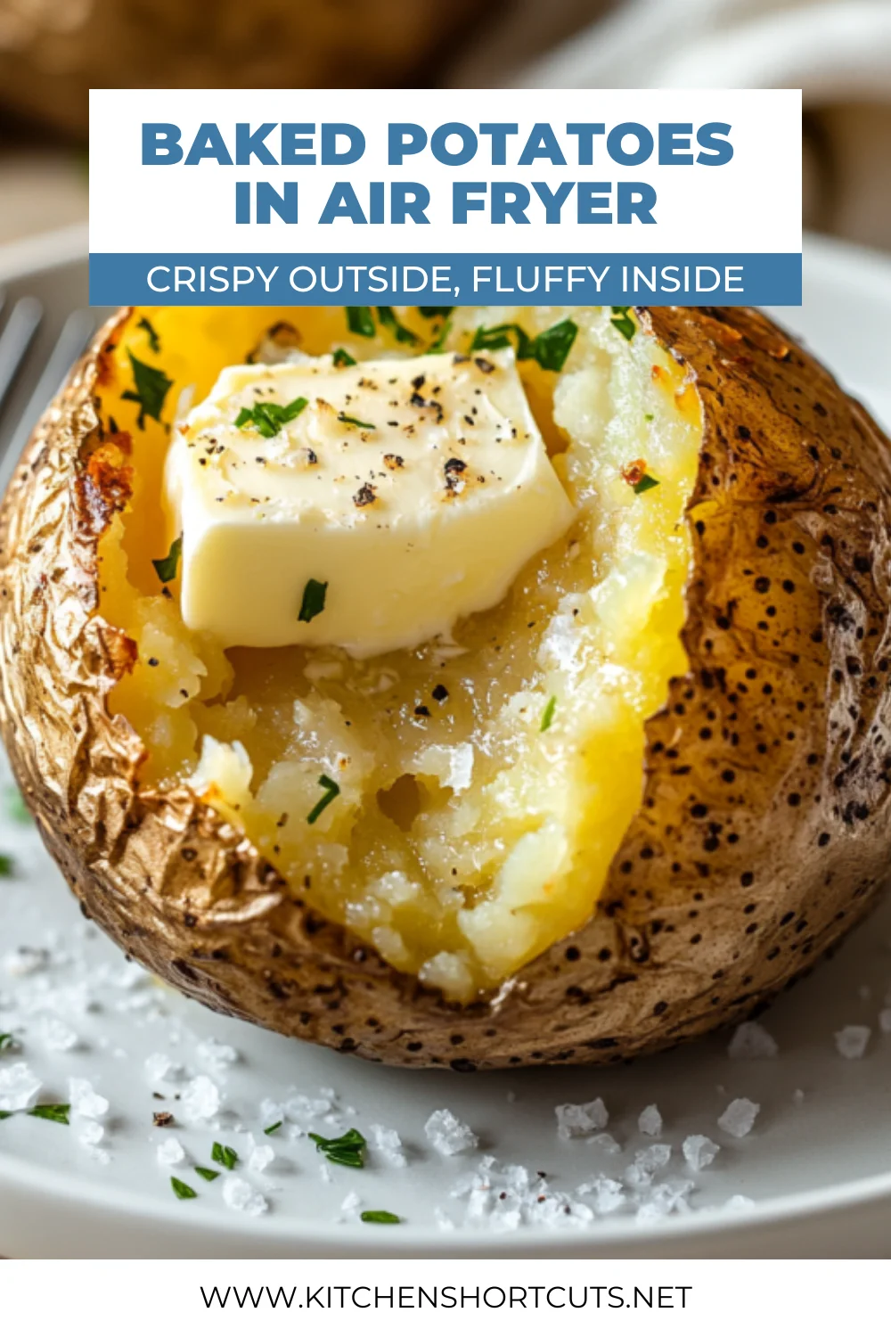 Easy Air Fryer Baked Potatoes Recipe: Crispy Outside, Fluffy Inside easy air fryer baked potatoes