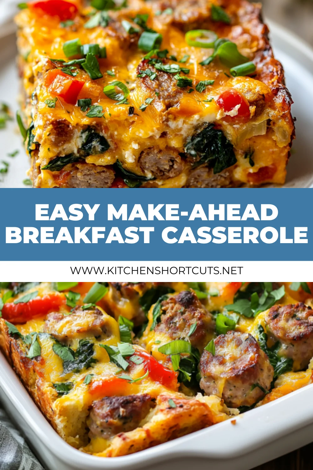 Easy Make-Ahead Breakfast Casserole