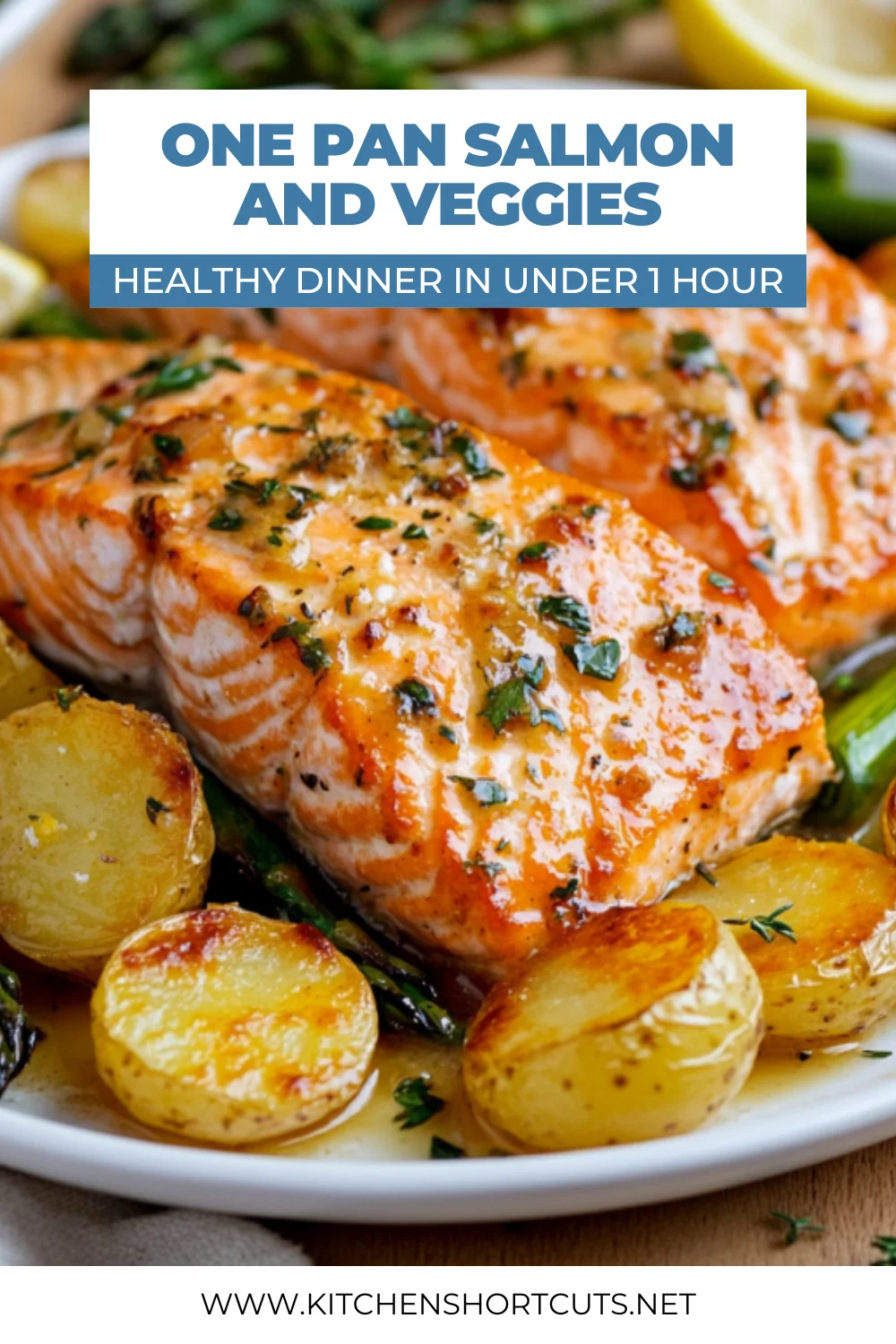 One-Pan Salmon and Veggies