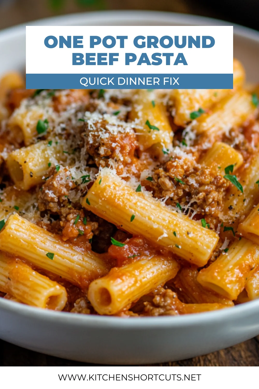 one pot creamy tomato pasta