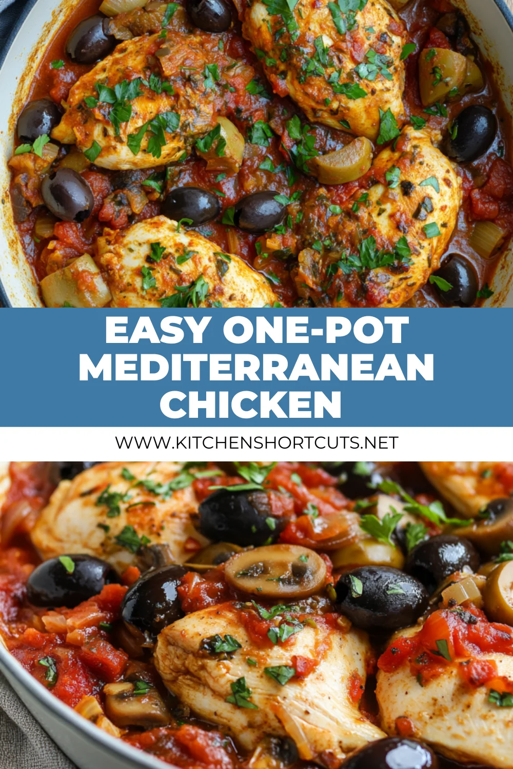 one-pot Mediterranean chicken