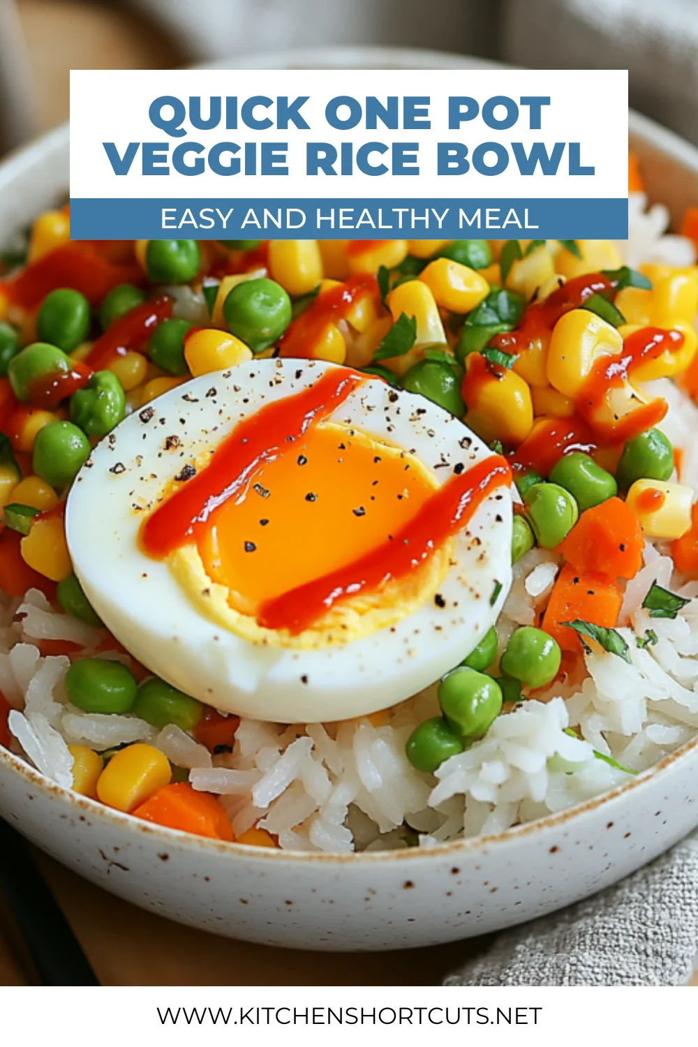 Quick and Easy One Pot Veggie Rice Bowl Recipe one pot veggie rice bowl