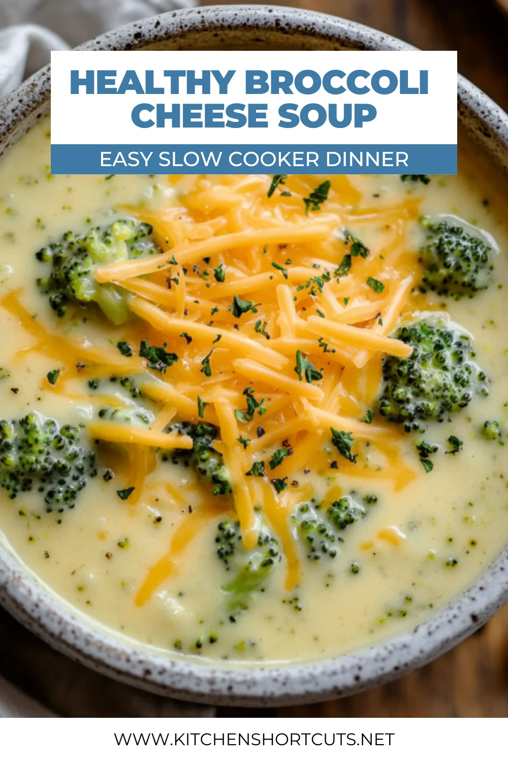 Easy Slow Cooker Broccoli Cheese Soup Recipe for Busy Nights Slow Cooker Broccoli Cheese Soup