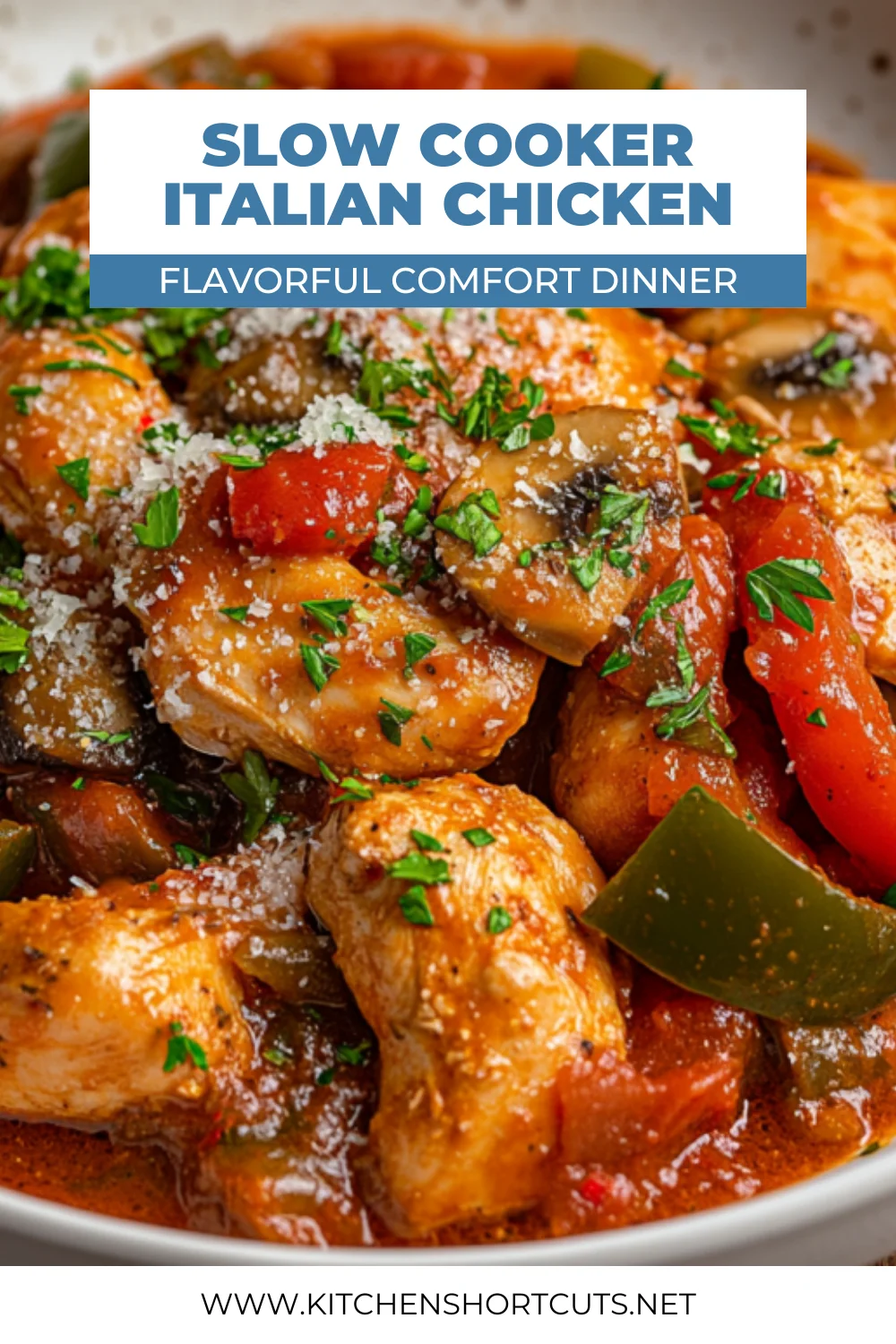 Slow Cooker Chicken Cacciatore