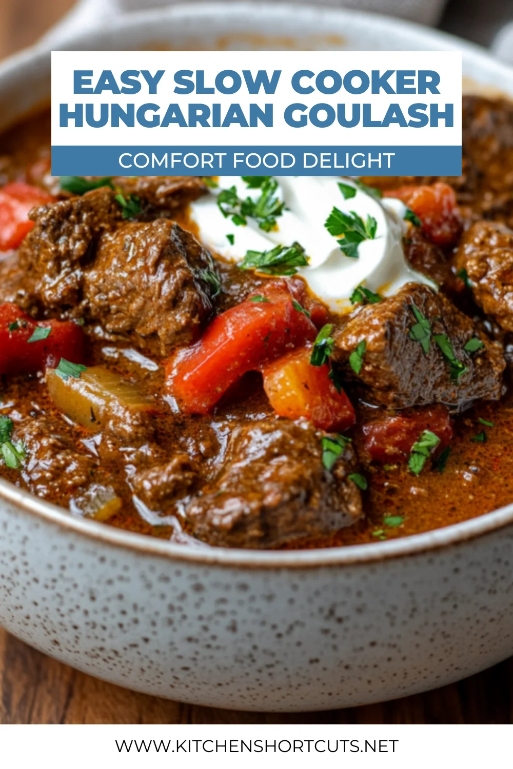 Slow Cooker Hungarian Goulash