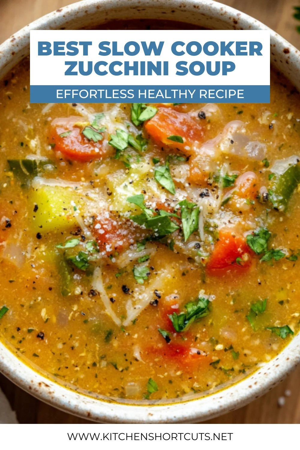 Slow Cooker Zucchini Soup: Easy, Healthy, and Delicious Recipe Slow Cooker Zucchini Soup