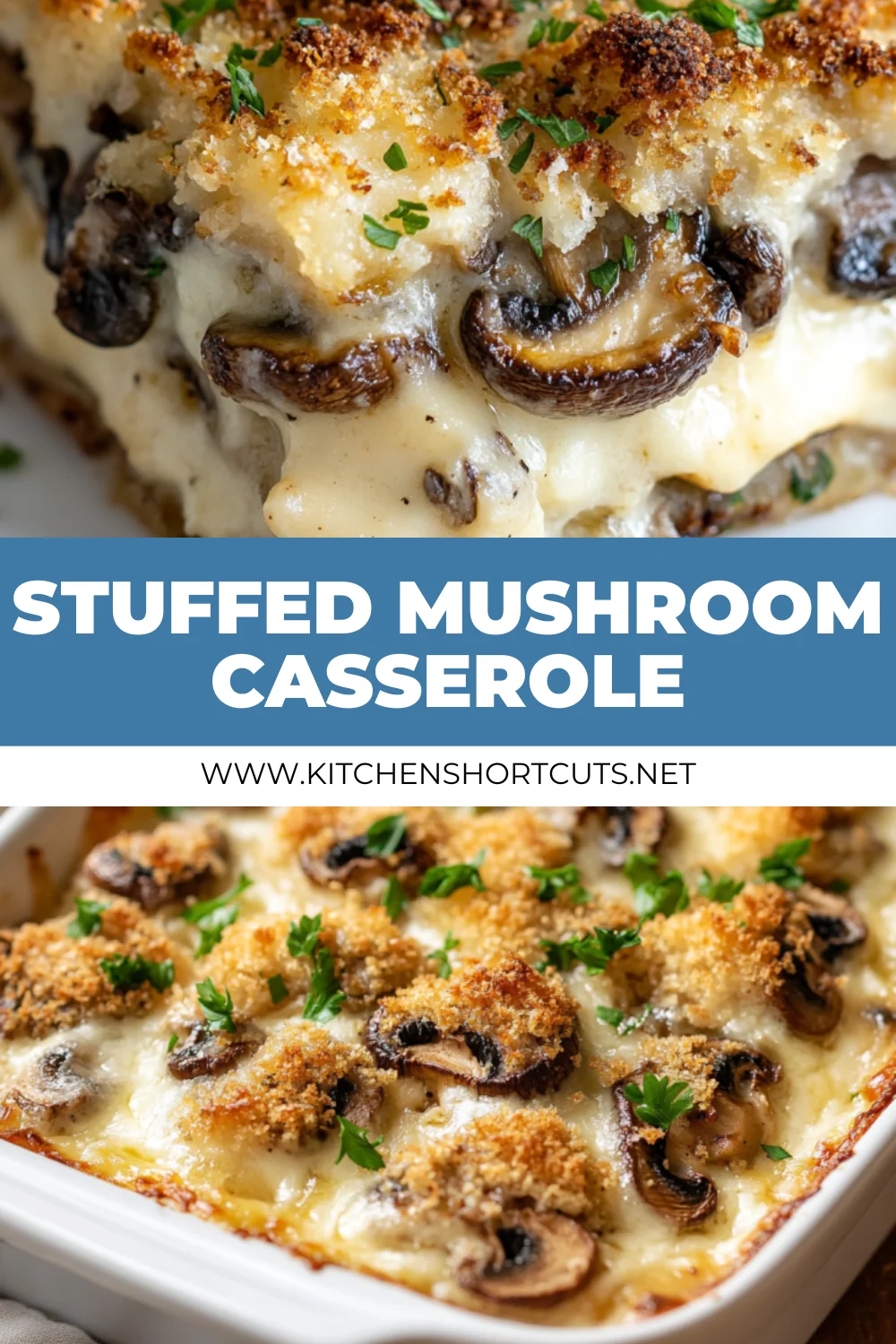 Stuffed Mushroom Casserole