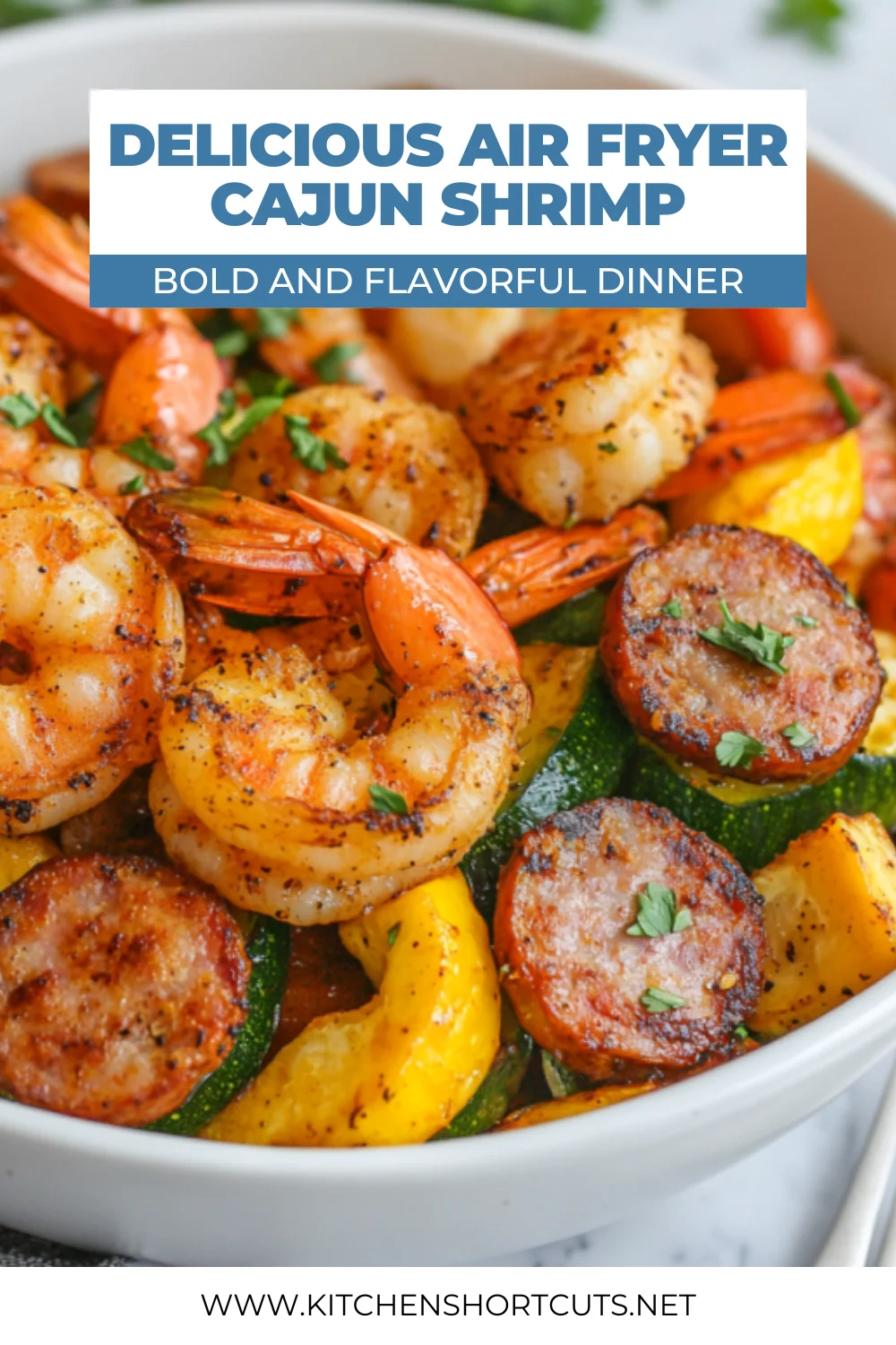 Air Fryer Cajun Shrimp Dinner: Quick, Easy, and Delicious Air Fryer Cajun Shrimp Dinner