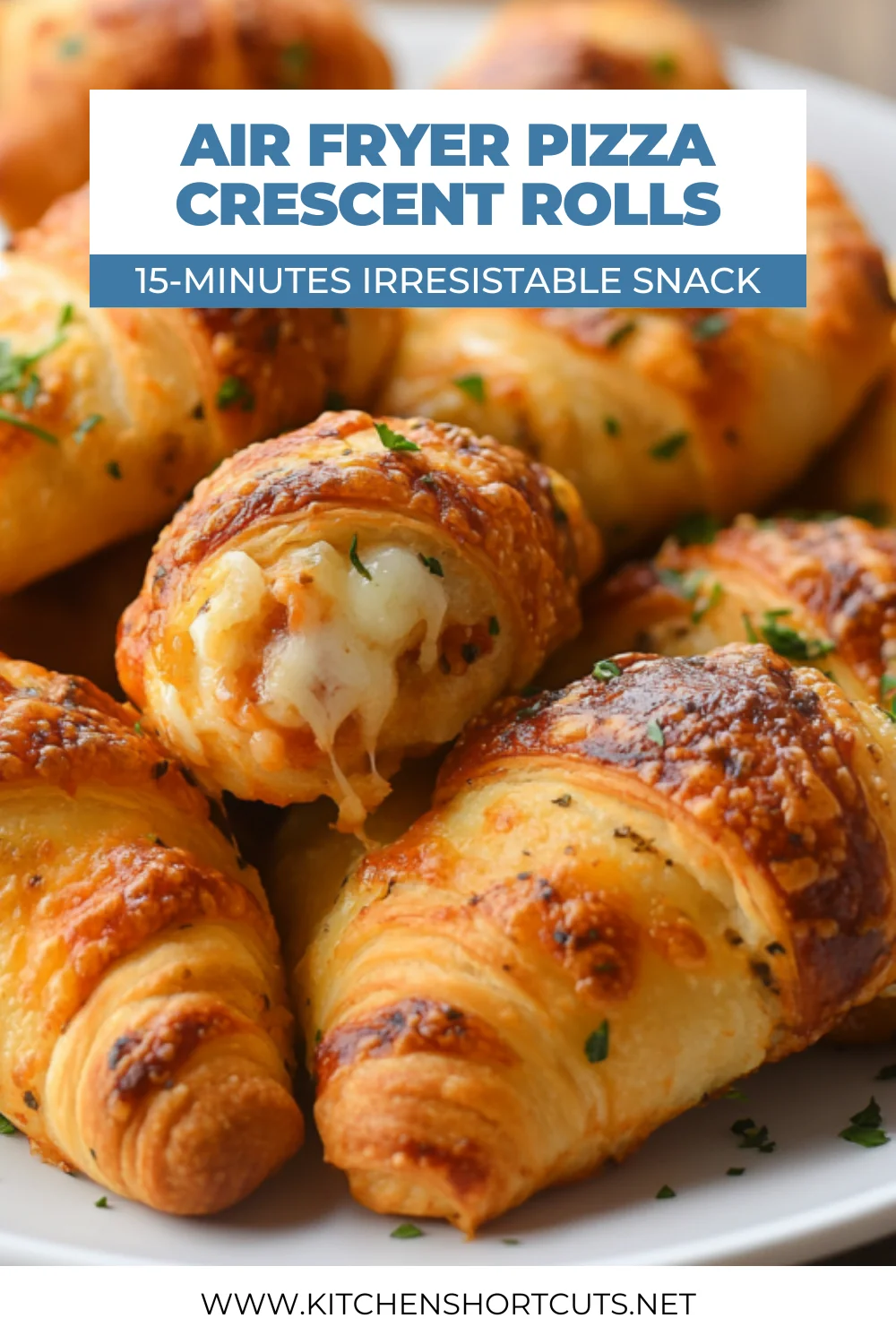 Air Fryer Pizza Crescent Rolls: Quick & Easy Appetizer Recipe Air Fryer Pizza Crescent Rolls