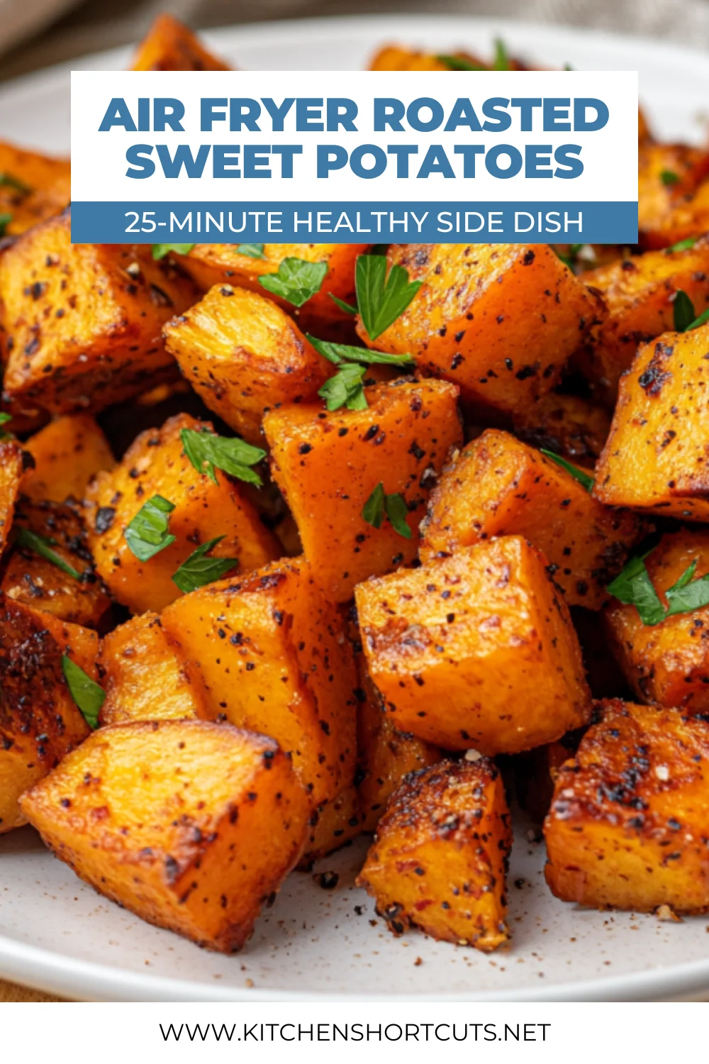 Air Fryer Roasted Sweet Potatoes: Crispy, Healthy & Easy Recipe Air Fryer Roasted Sweet Potatoes