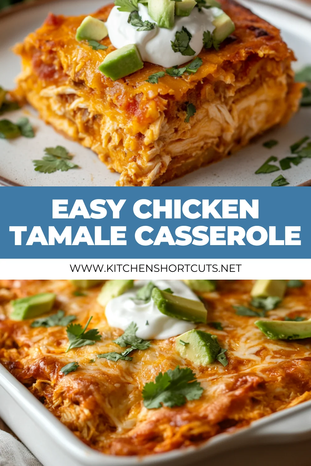Chicken Tamale Casserole