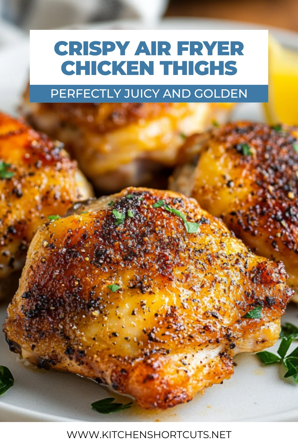 Crispy Air Fryer Chicken Thighs: Perfectly Juicy & Golden Every Time Crispy Air Fryer Chicken Thighs