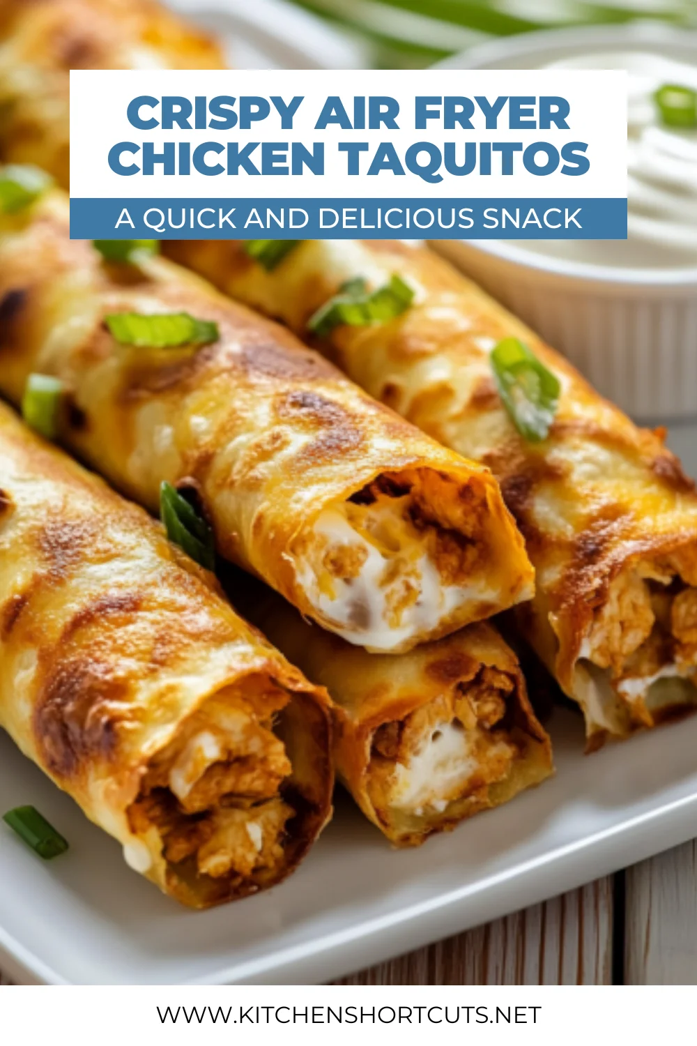 Crispy Air Fryer Chicken Taquitos: The Quick and Easy Way to Perfection Crispy Air Fryer Taquitos