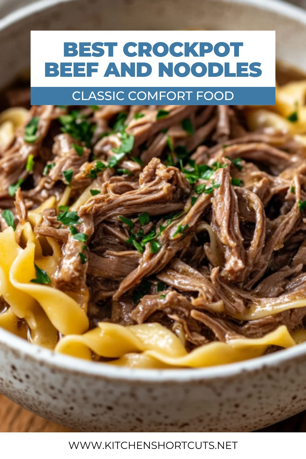 Crockpot Beef and Noodles