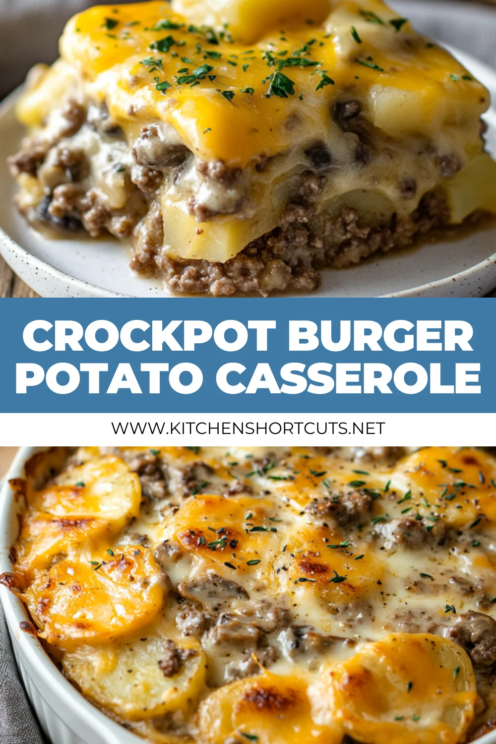 Crockpot Hamburger Potato Casserole