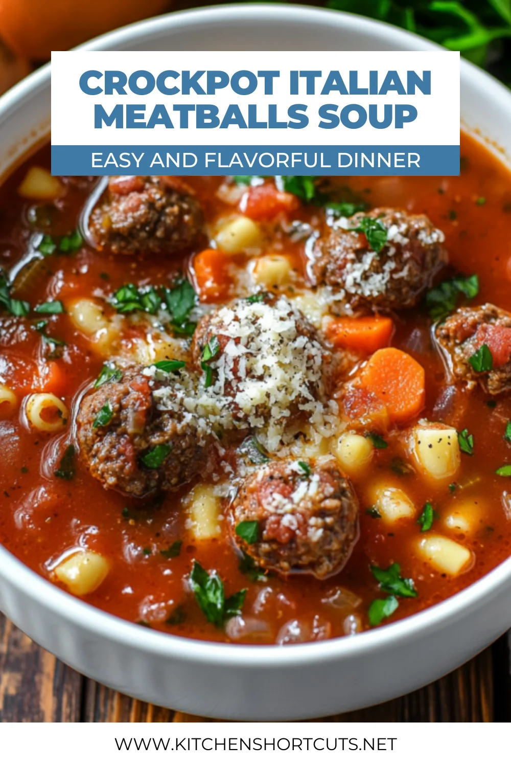 Crockpot Italian Meatball Soup: Easy, Flavorful & Time-Saving Crockpot Italian Meatball Soup