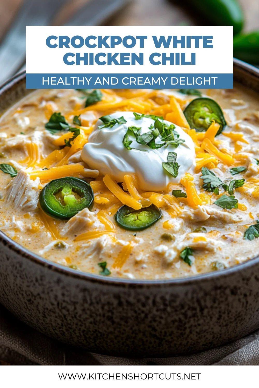 Crockpot Jalapeno Popper White Chicken Chili Your Family Will Love Crockpot Jalapeno Popper White Chicken Chili