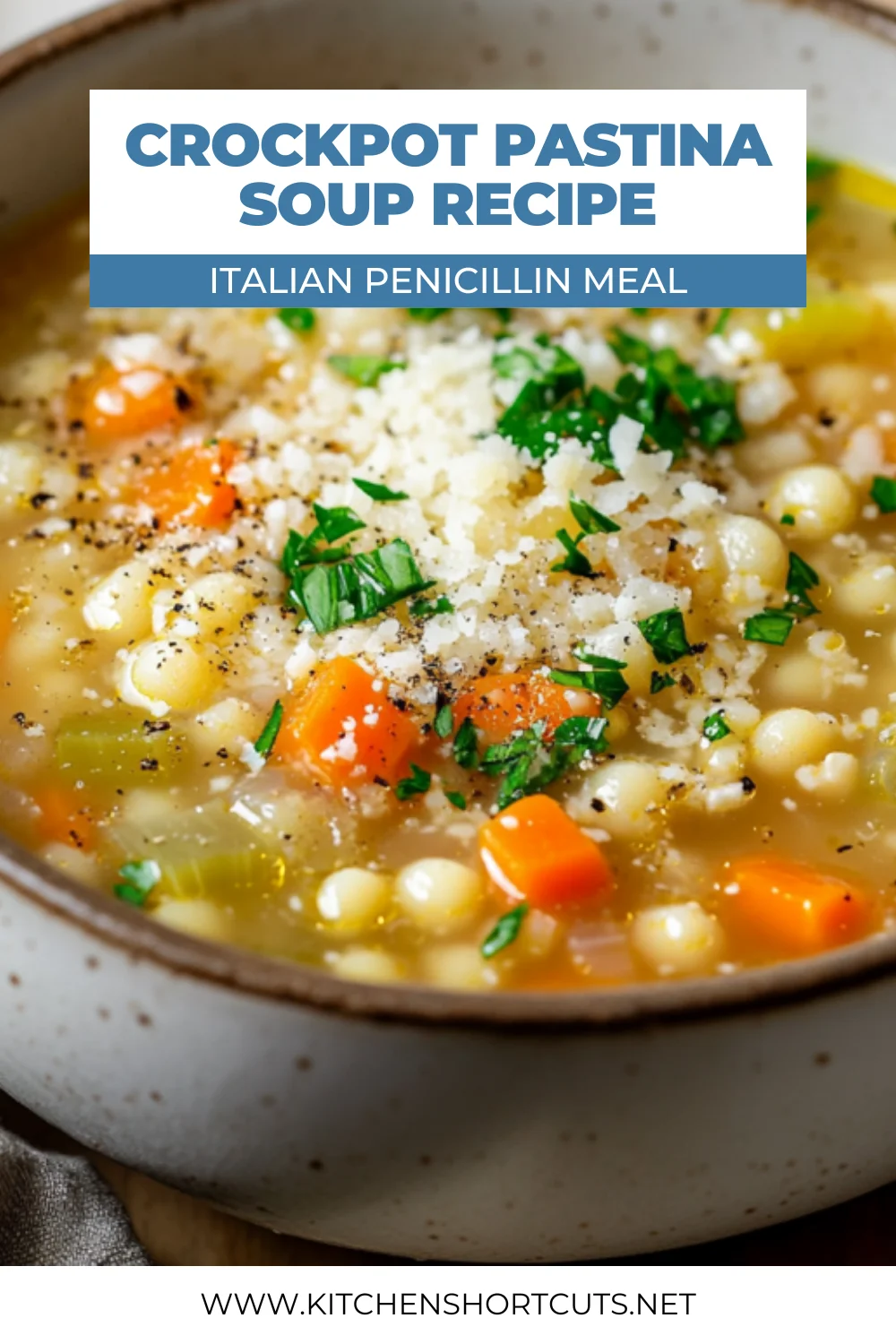 Crockpot Pastina Soup