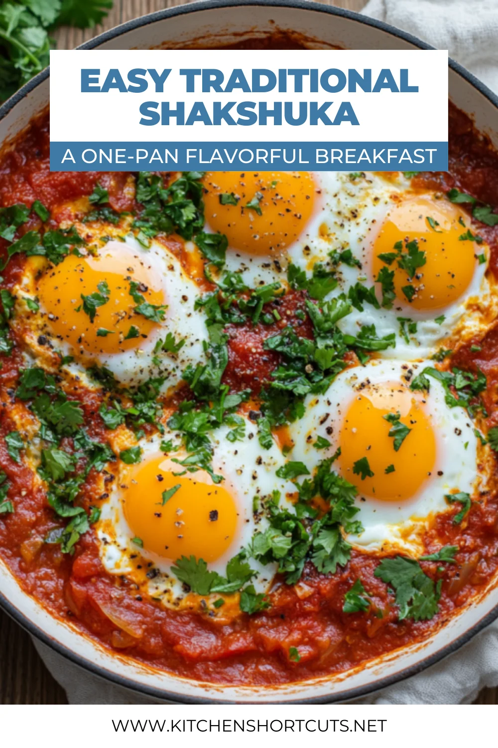 Easy Traditional Shakshuka: A One-Pan Flavor-Packed Breakfast Easy Traditional Shakshuka