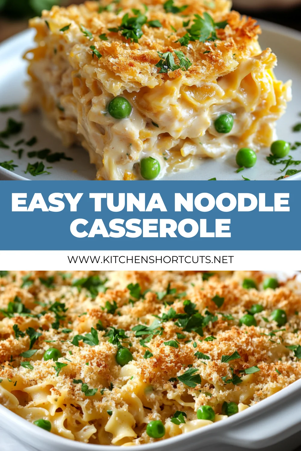 Easy Tuna Noodle Casserole