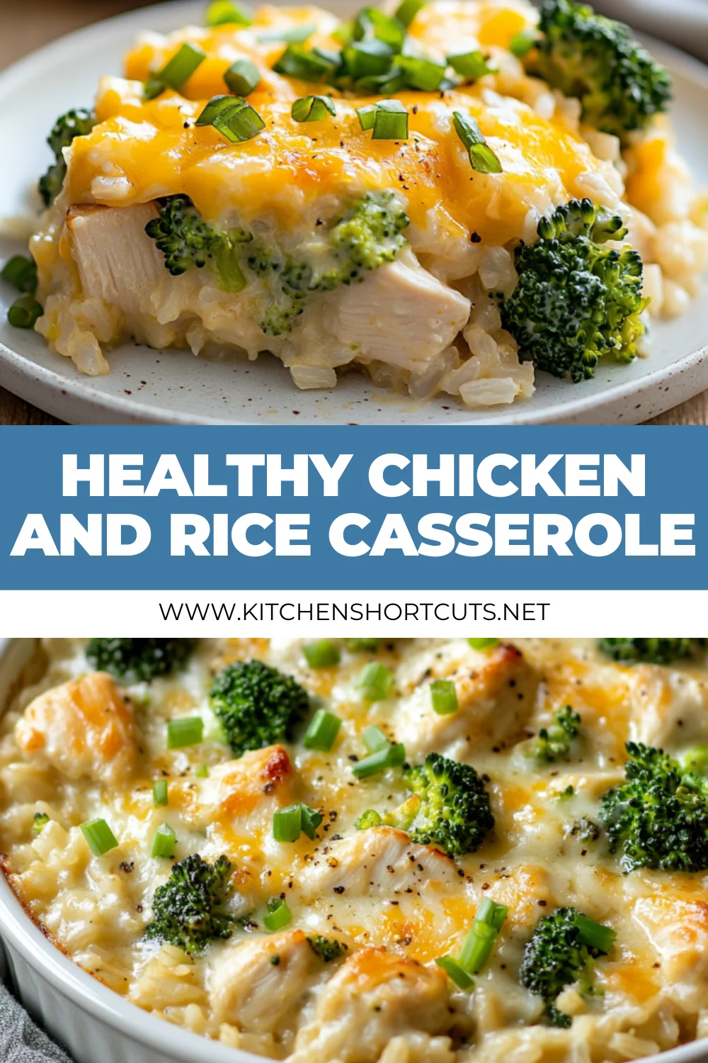 Healthy Chicken and Rice Casserole