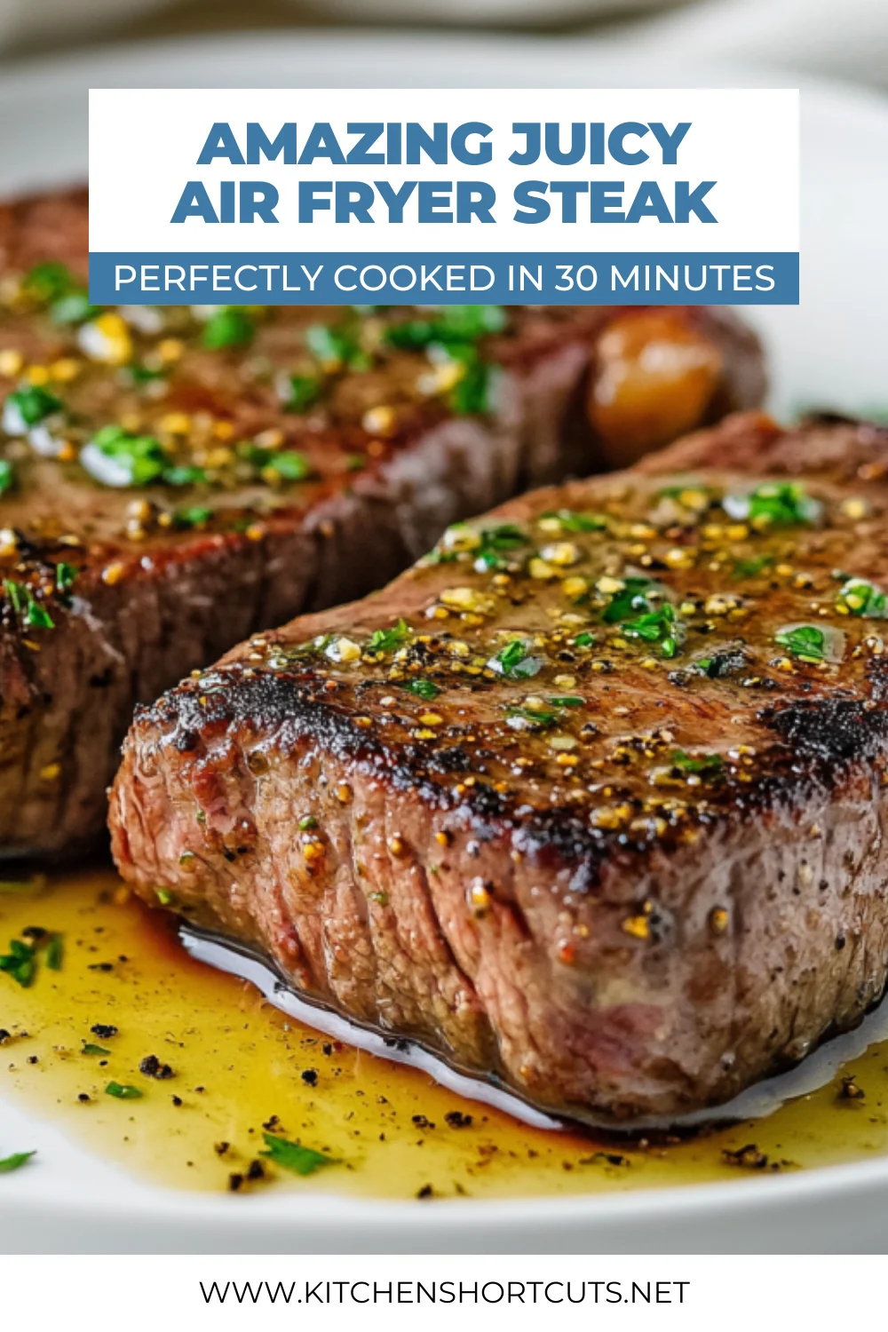 Juicy Air Fryer Steak: Perfectly Cooked in Just 30 Minutes Juicy Air Fryer Steak