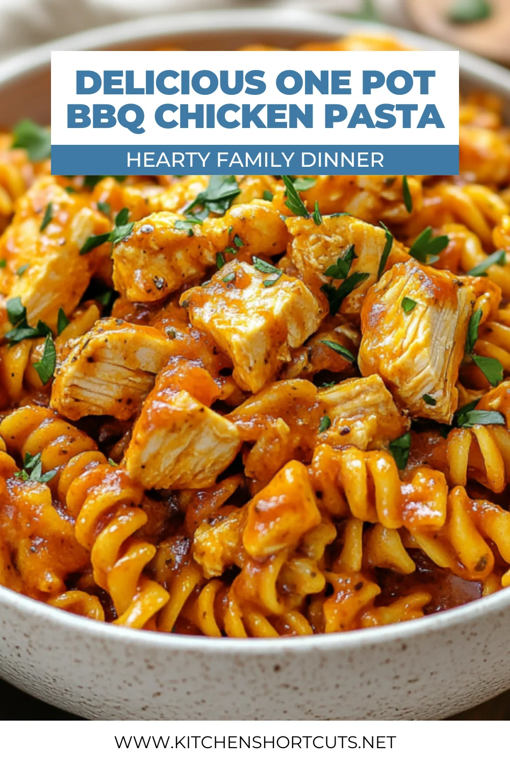Quick and Delicious One Pot BBQ Chicken Pasta Recipe for Busy Nights One Pot BBQ Chicken Pasta