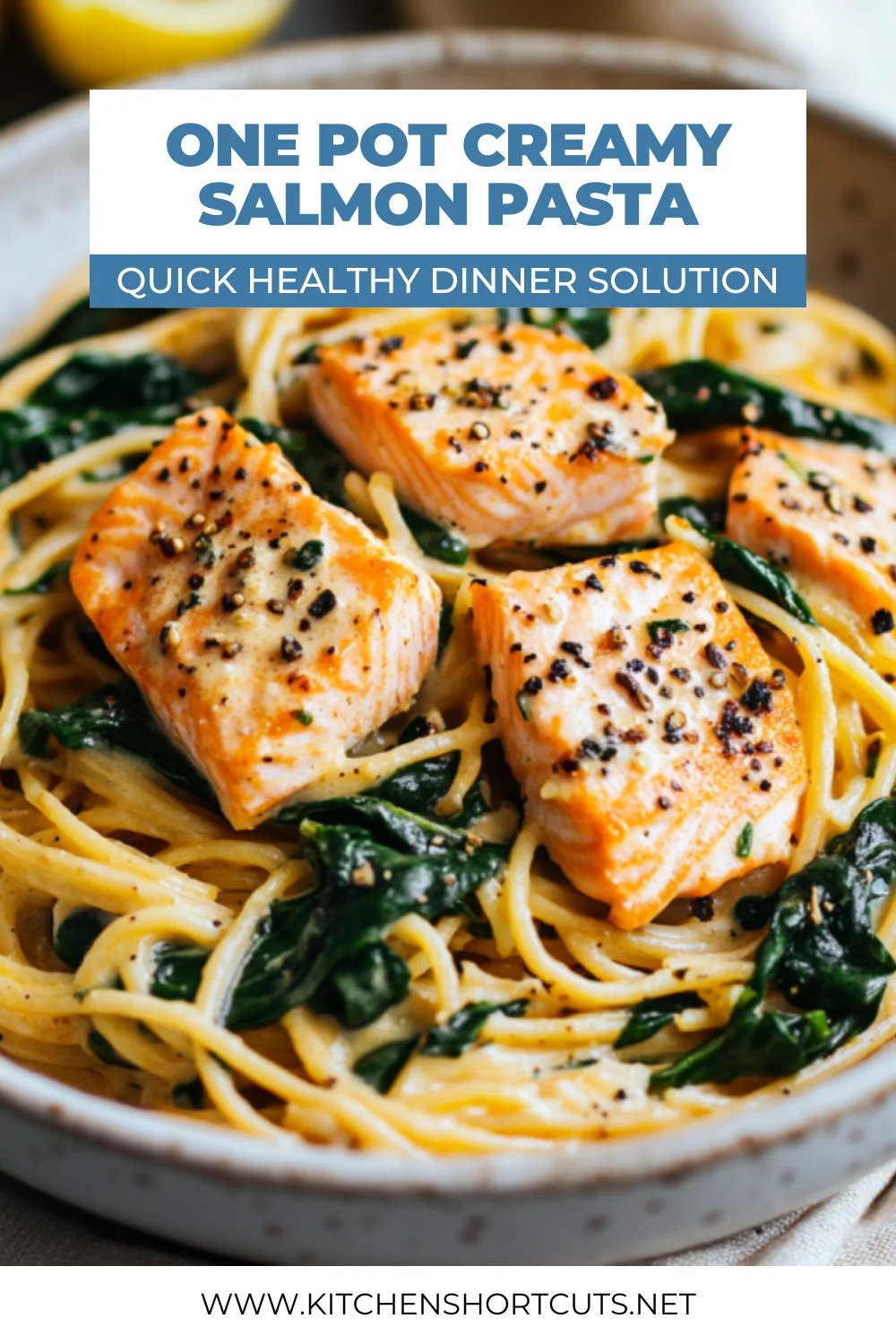 One Pot Creamy Salmon Pasta: 40-Minute Weeknight Dinner Solution One Pot Creamy Salmon Pasta