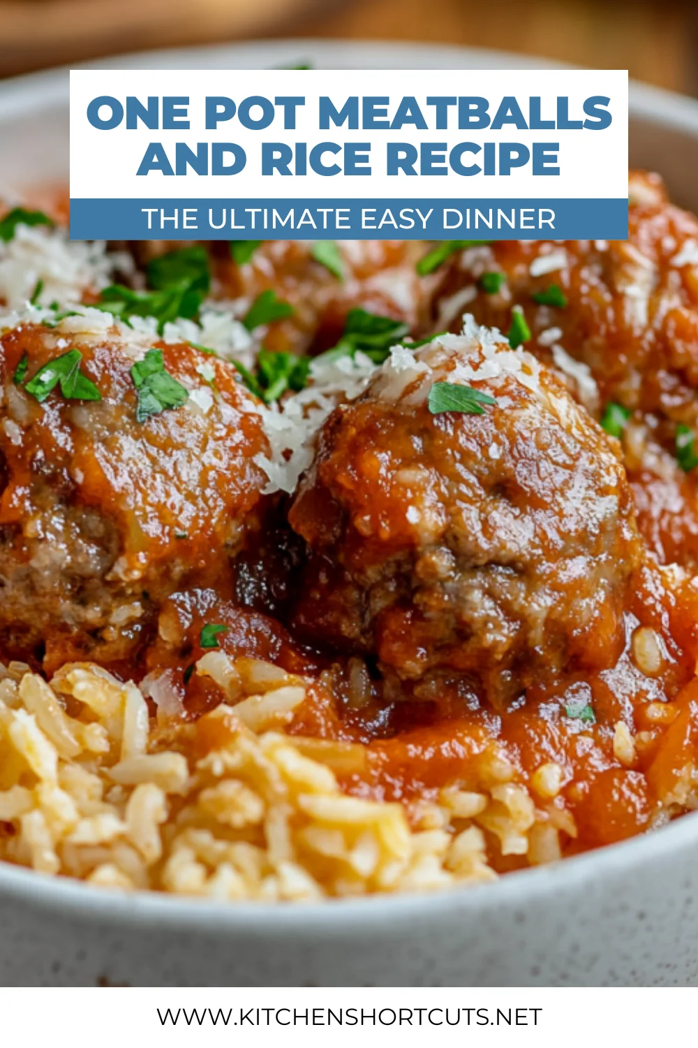 One Pot Meatballs and Rice – Easy & Delicious Dinner Recipe One Pot Meatballs and Rice