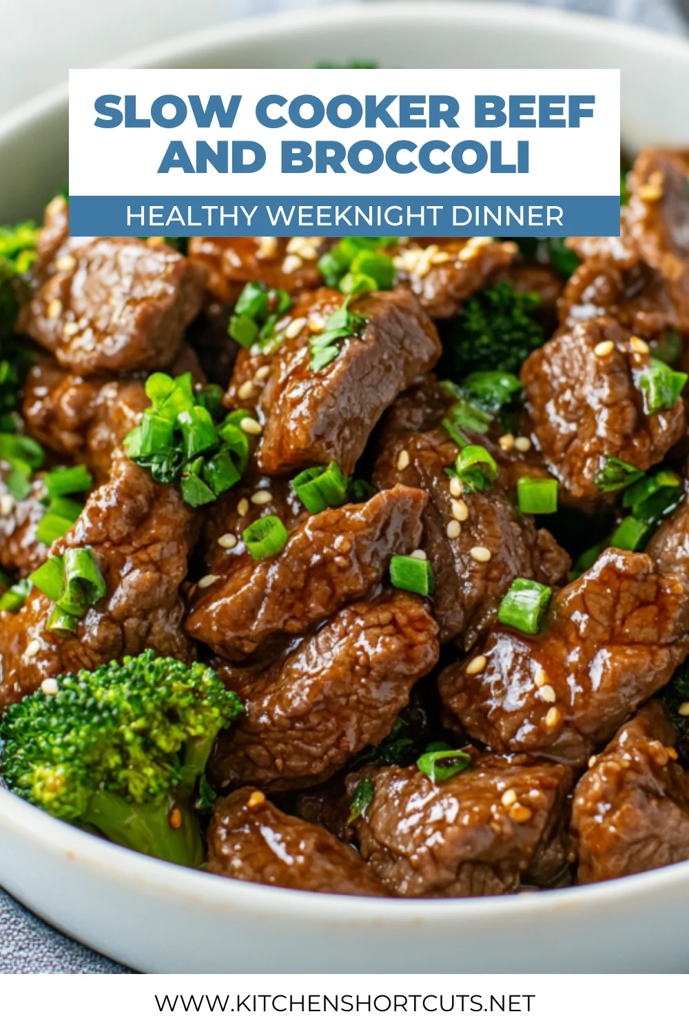 Slow Cooker Broccoli Beef