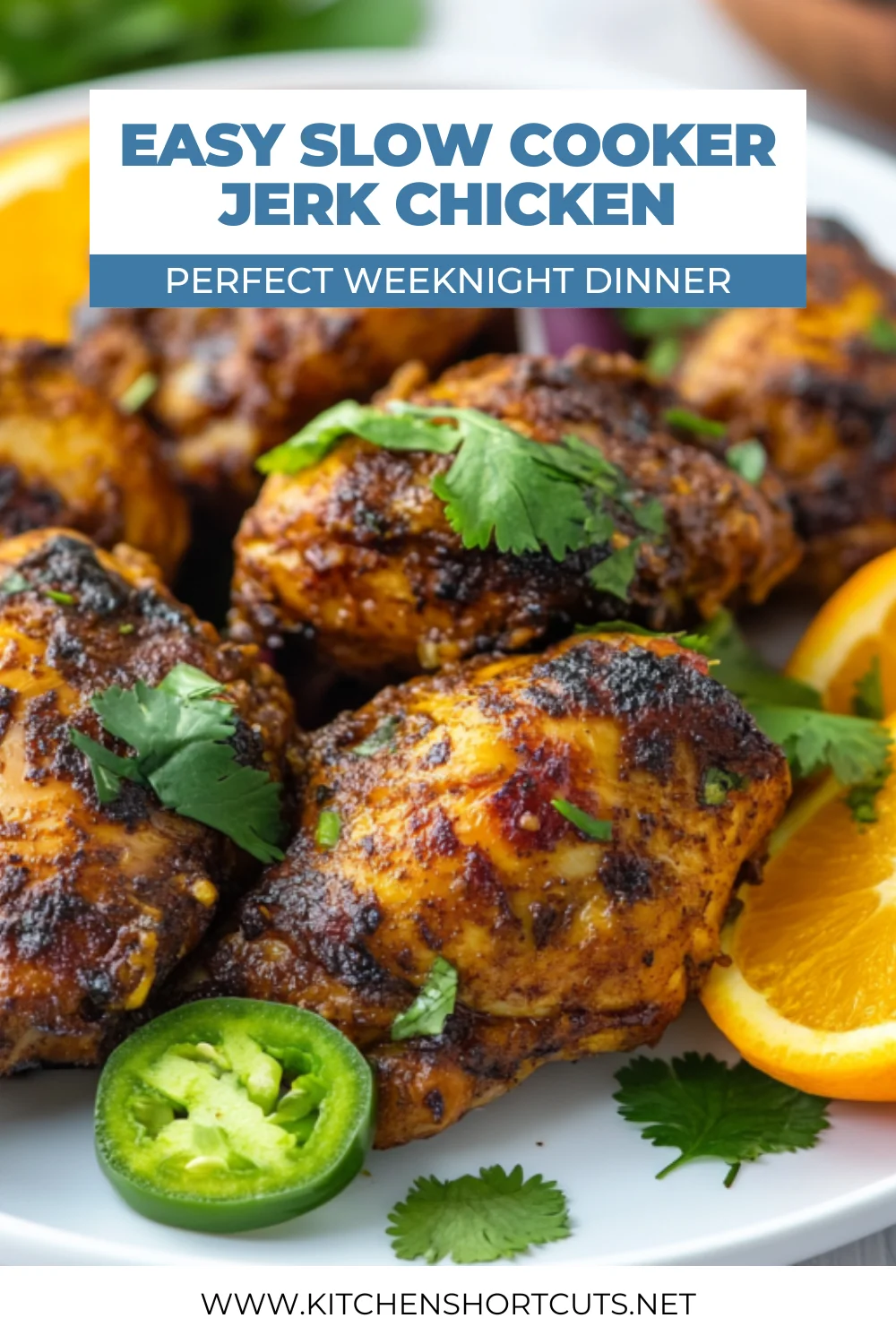 Slow Cooker Jerk Chicken