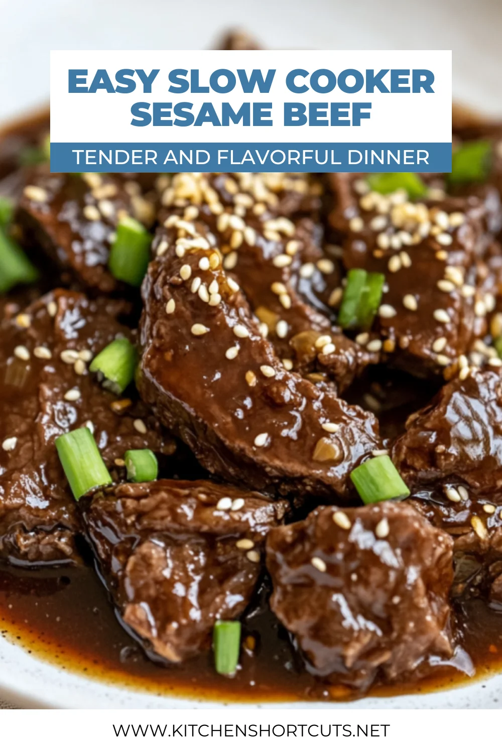 Slow Cooker Sesame Beef: Easy, Tender, and Delicious Slow Cooker Sesame Beef