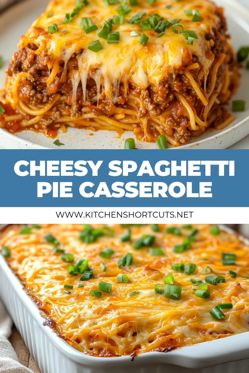 Spaghetti Pie Casserole