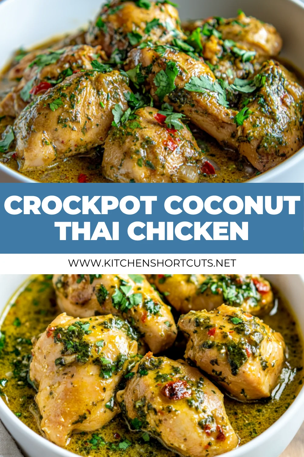 Crock Pot Coconut Thai Chicken