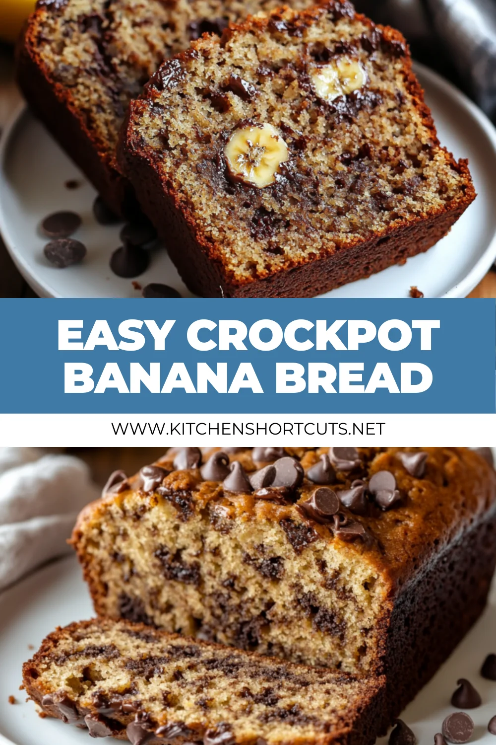 Crockpot Banana Bread