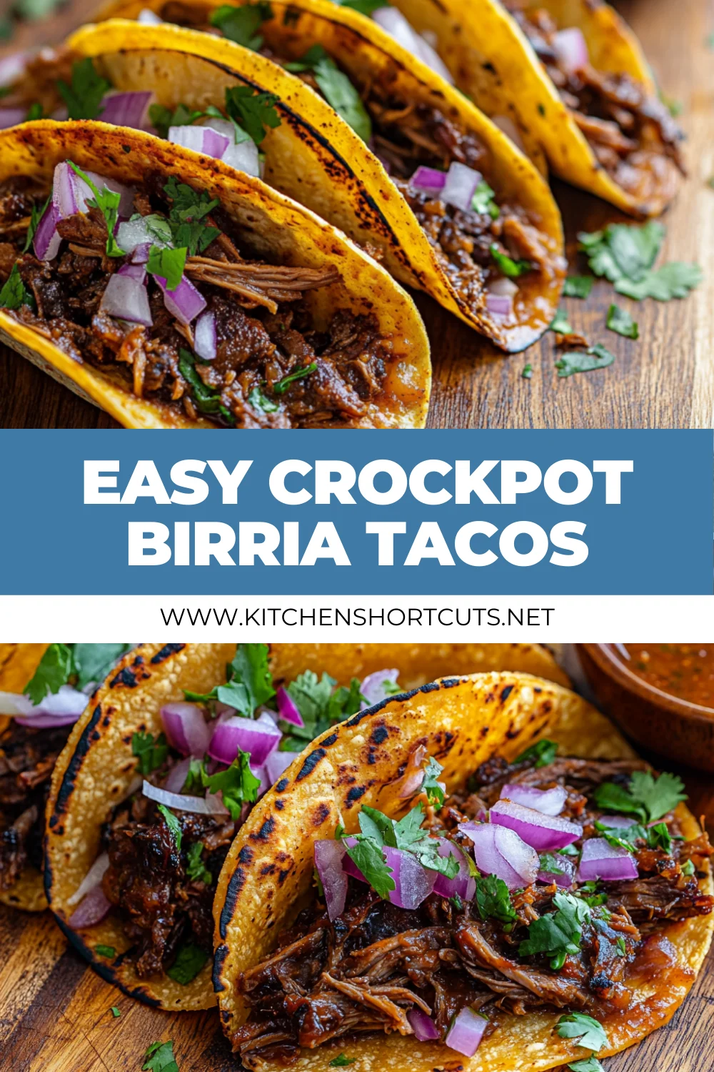 Crockpot Birria Tacos