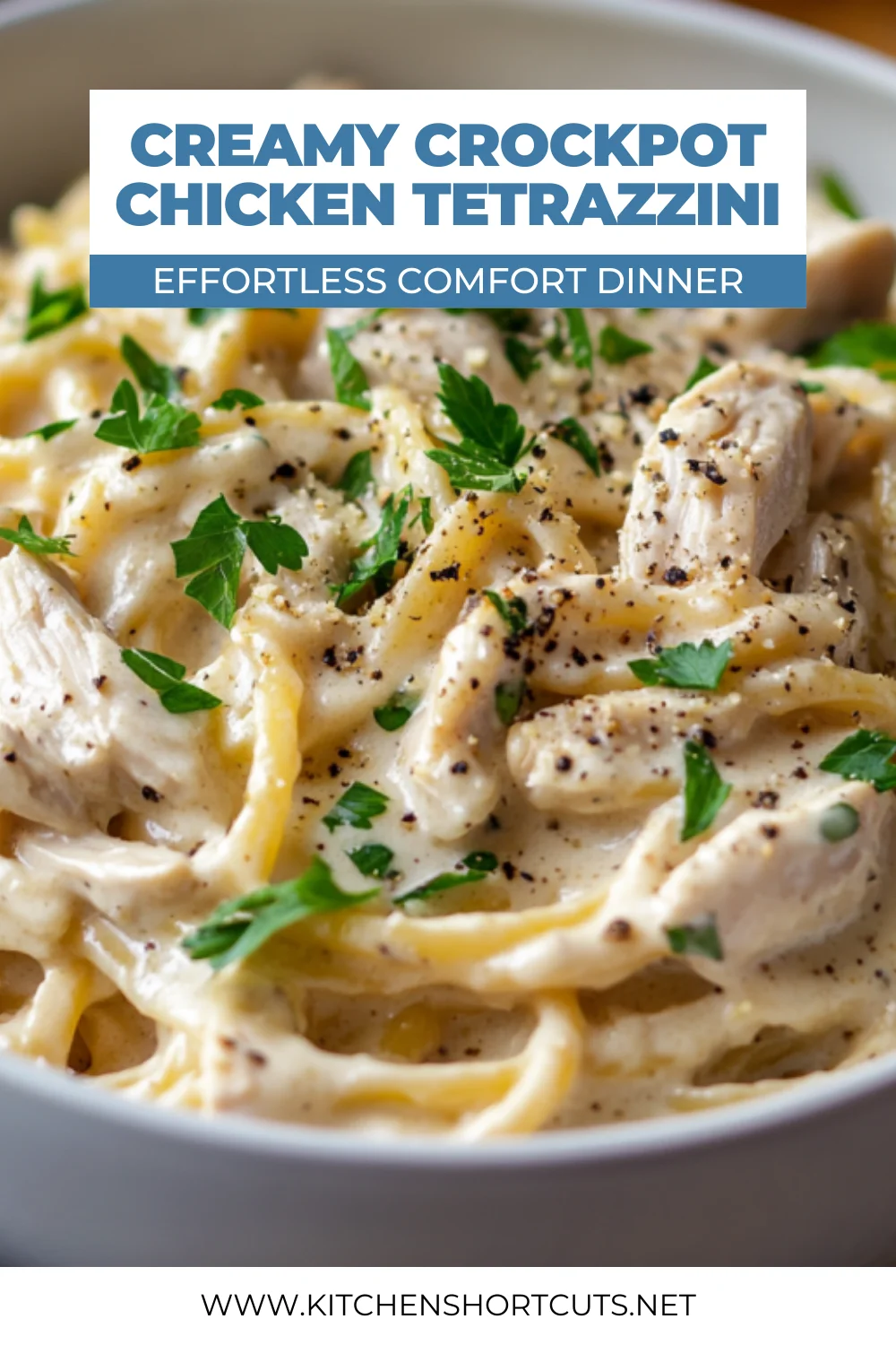 Crockpot Chicken Tetrazzini: Creamy Comfort in Your Slow Cooker Crockpot Chicken Tetrazzini