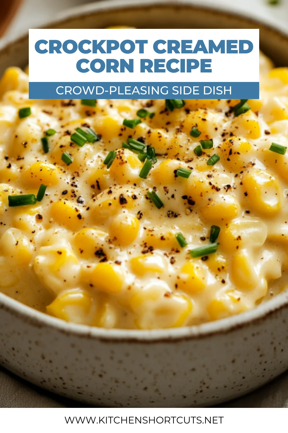 Crockpot Creamed Corn: The Perfect Easy Side Dish Crockpot Creamed Corn