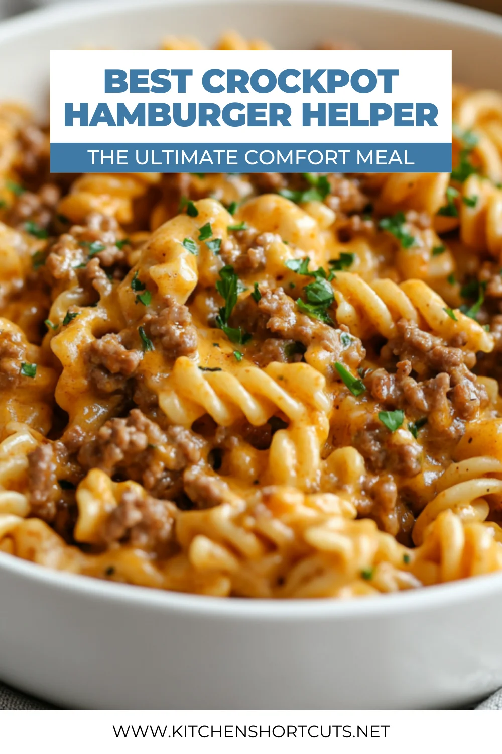 Crockpot Hamburger Helper