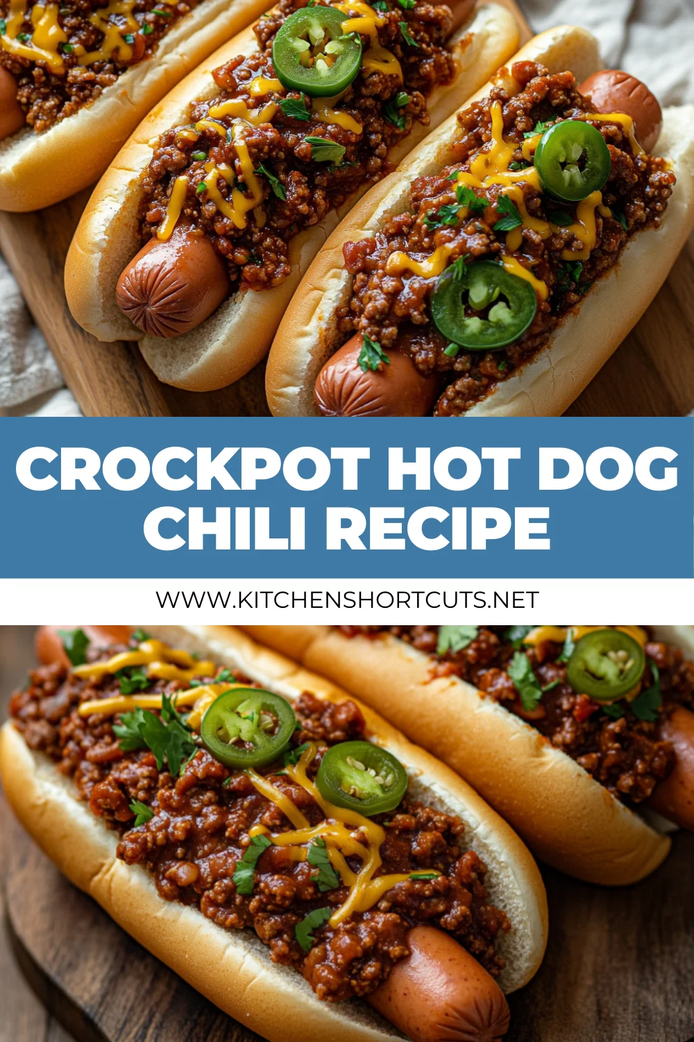 Crockpot Hot Dog Chili Recipe