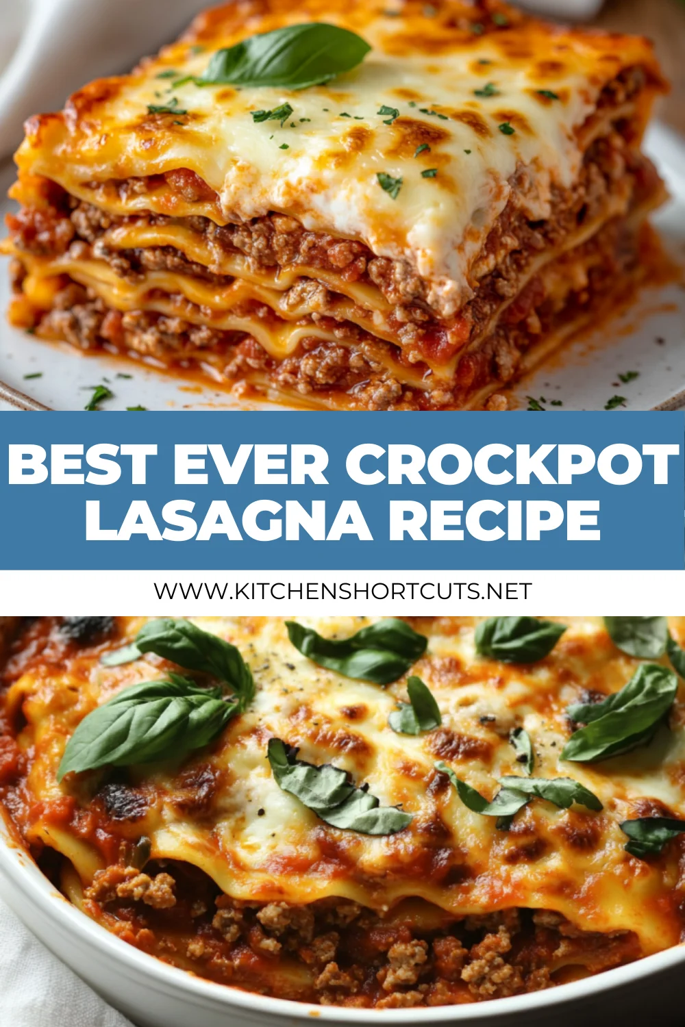 Crockpot Lasagna 