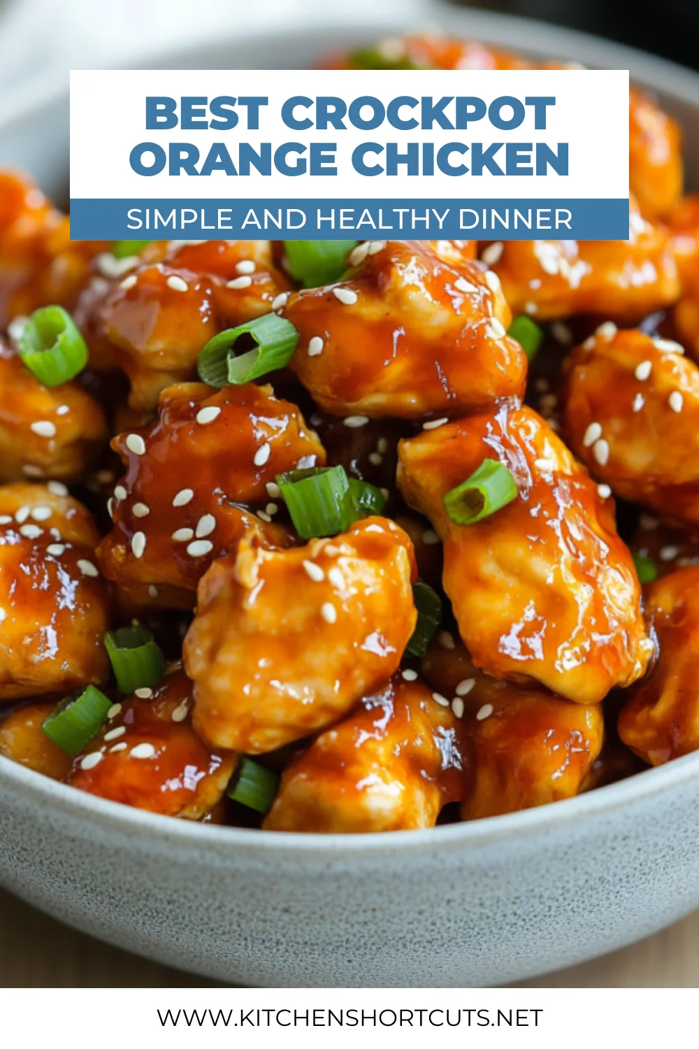 Crockpot Orange Chicken